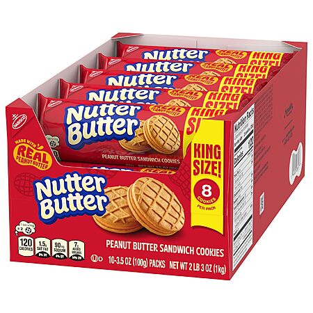 NUTTER BUTTER Cookies at $9.26!