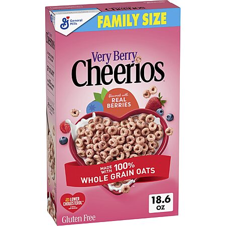 Cheerios Cereal, Limited Edition Heart Shapes, Affirmations Box, Heart Healthy, Gluten Free, Family Size, 18 Oz - View #9