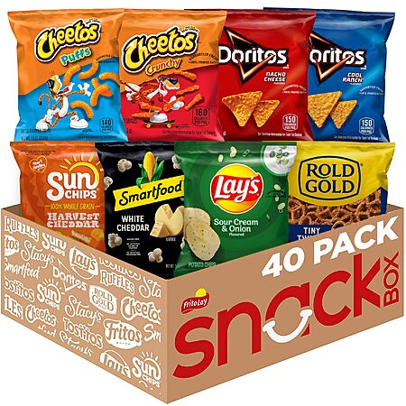 Frito-Lay Fun Times Mix Variety Pack, (Pack of 40)~$14.89 With S&S @ Amazon
