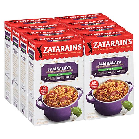 Zatarain's Jambalaya, 8 oz (Pack of 8)~$11.36 With S&S @ Amazon (3 replies)