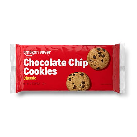 12-Oz Amazon Saver Crunchy Chocolate Chip Cookies $1.40 w/ S&S