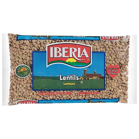 Iberia Dry Lentils, 12 Oz~$1.42 With S&S @ Amazon