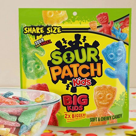Sour Patch Kids Big Kids Soft & Chewy Gummy Candy, Share Size, 12 Oz~$2.57 After Coupon & S&S @ Amazon