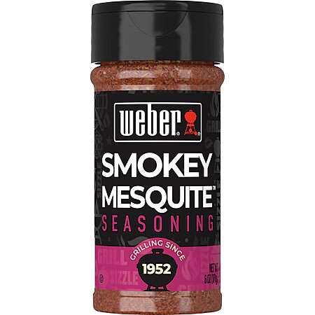 Weber Smokey Mesquite Seasoning, 6 oz~$3.77 With S&S @ Amazon