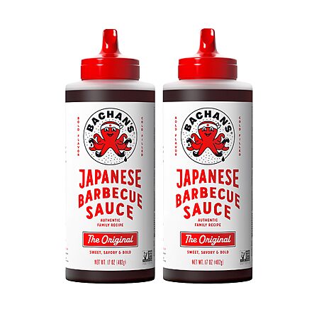 2-Pk 17-Oz Bachan's Japanese Barbecue Sauce (The Original) $7.45