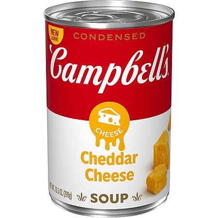Campbell's Condensed Cheddar Cheese Soup, 10.5 oz Can & More~$0.95 With S&S @ Amazon