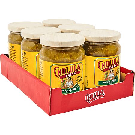Cholula Salsa Verde, Mild Heat, 12 oz (Pack of 6)~$9 After Coupon & S&S @ Amazon