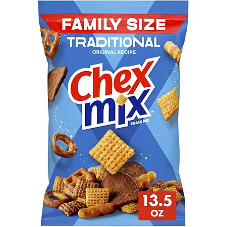 Traditional Chex Mix, Original Recipe, Family Size, 12.5 oz~$2.77 After Coupon & S&S @ Amazon