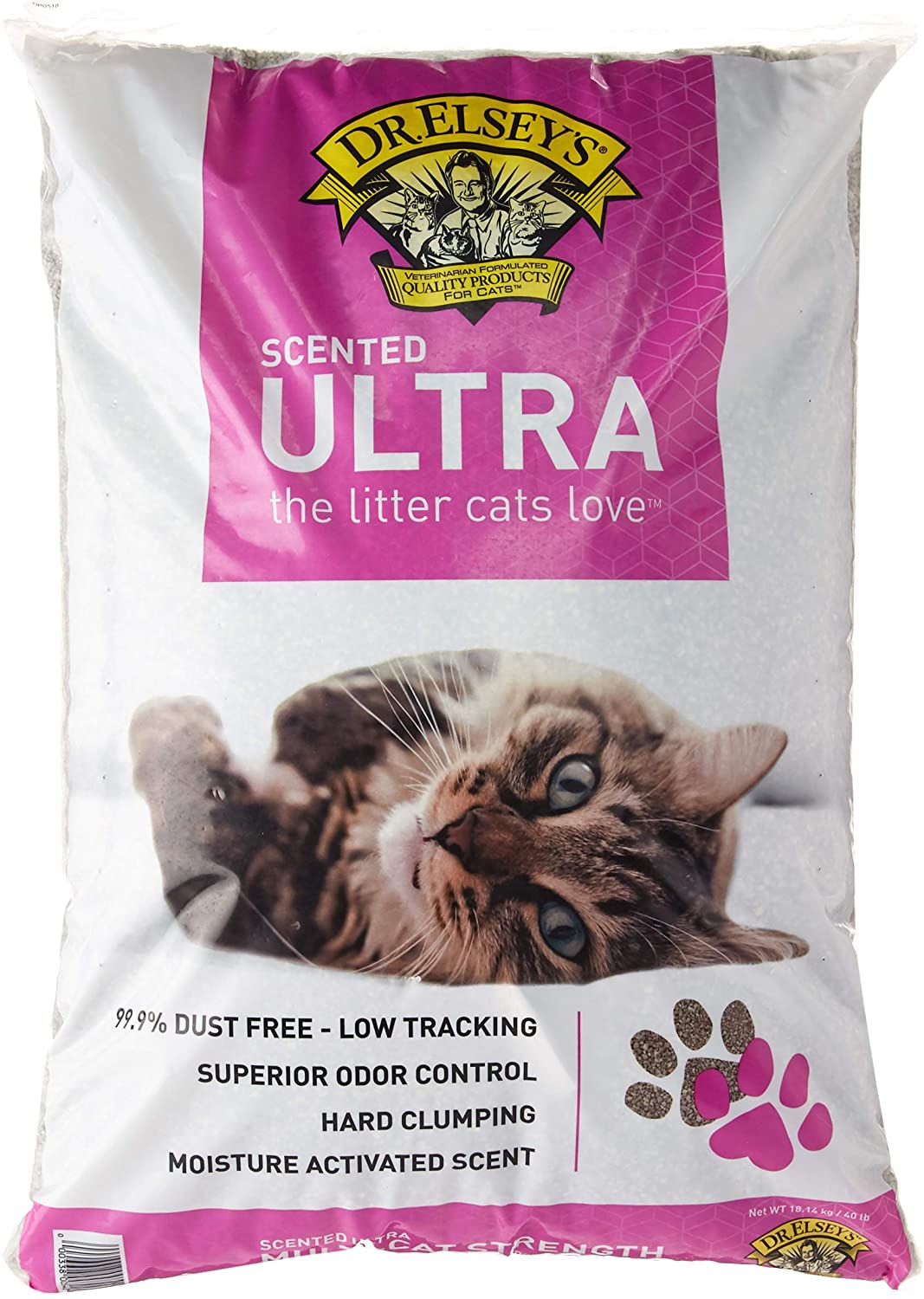 Dr. Elsey's Premium Clumping Cat Litter 40lb Ultra Scented~$15.47 @ Amazon With 5% S&S~Free Prime Shipping!