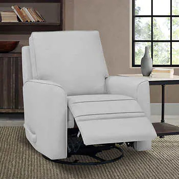 Costco Members True Innovations Paxley Fabric Swivel Glider Recliner 399.99 tax Free Shipping 399.99