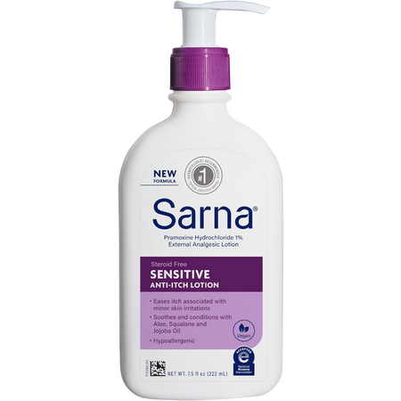 Amazon.com: Sarna Sensitive Steroid-Free Anti-Itch Lotion for Dry