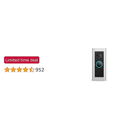 Ring Wired Doorbell Pro for $99.99!