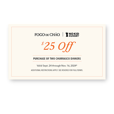 Fogo de chao coupons discount
