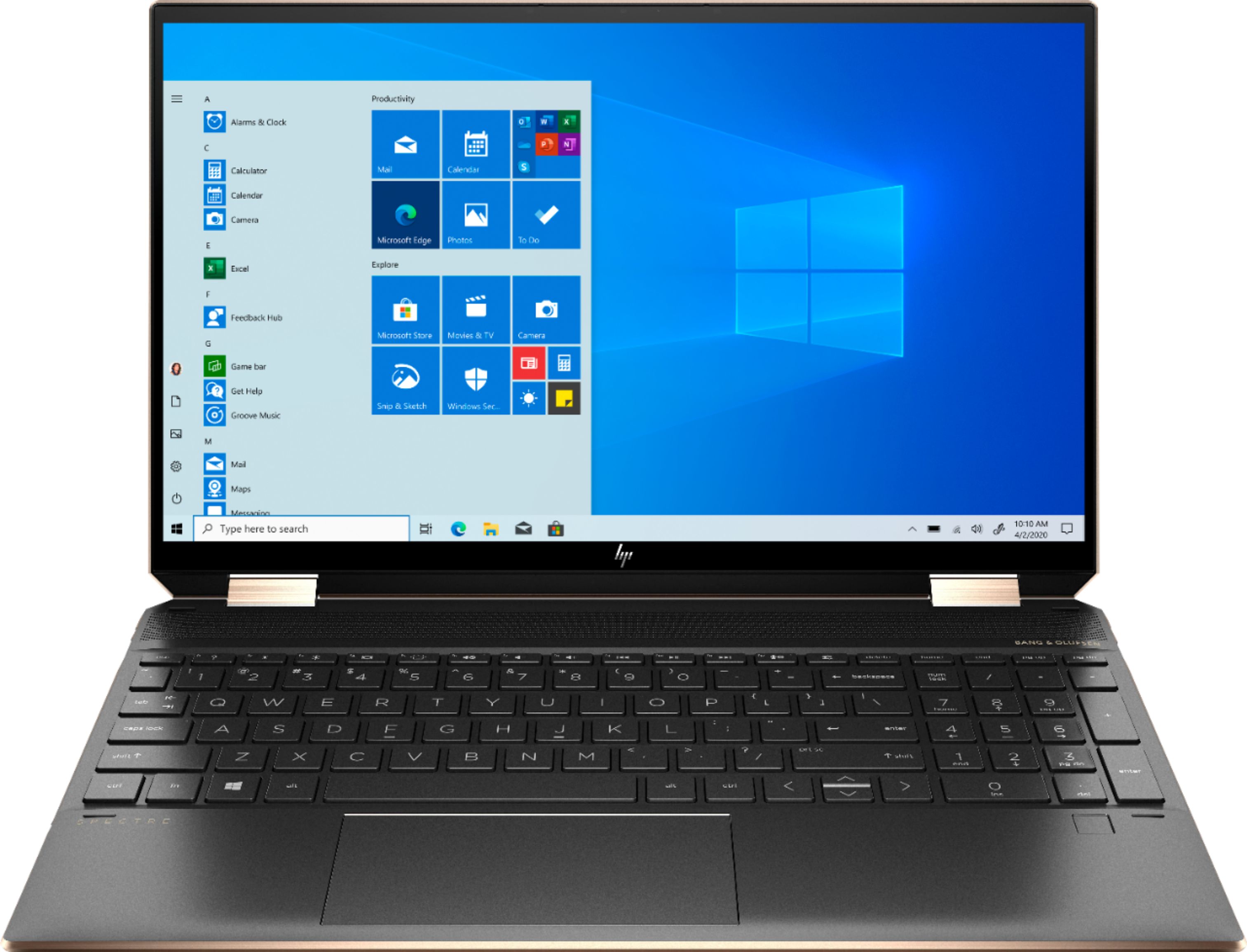 BestBuy $1099.99 HP - Spectre x360 2-in-1 15.6" 4K Ultra HD Touch-Screen Laptop - Intel Core i7 - 16GB Memory - GeForce MX330 - 512GB SSD - Nightfall Black