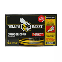 Yellow Jacket 100-ft. Outdoor Extension Cord w/ Lighted Ends - $27.71
