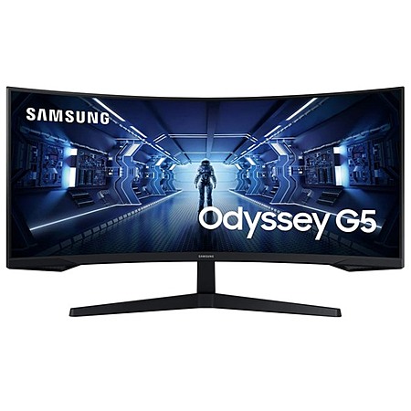 Factory Reconditioned Samsung 34" Odyssey G55T HDR Curved Gaming Monitor $229