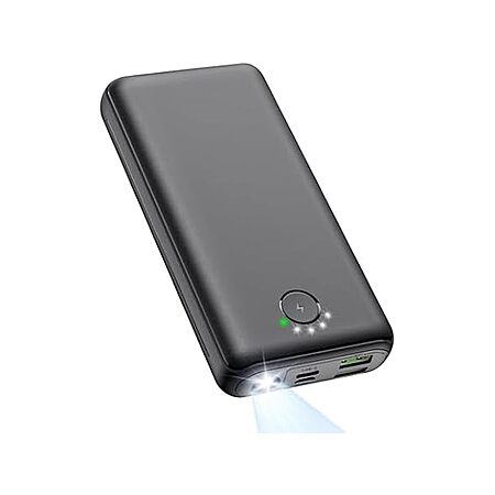 $11 JIGA Portable Charger Power Bank 30000mAh