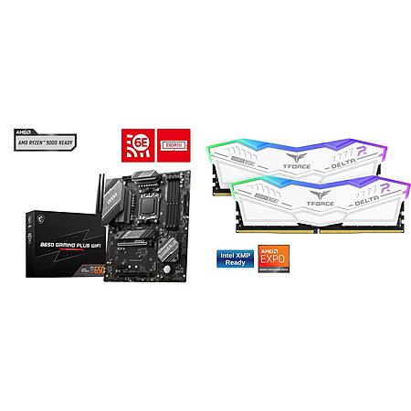 MSI B650 GAMING PLUS WIFI AM5 AMD ATX Motherboard + 16GB Team Group DDR5 RAM $180 + Free Shipping
