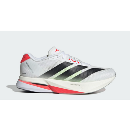 Adidas Adizero Boston 13 Off White Lucid Orange Grey