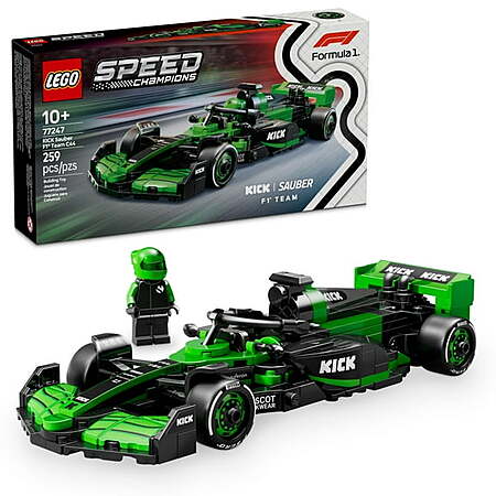 Select Walmart Stores: 259pc LEGO Speed Champions KICK Sauber F1 Team C44 Race Car $15 