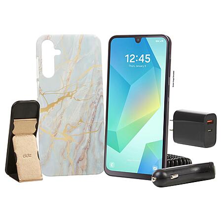 Tracfone Samsung Galaxy A16 - 1 year service - 4.5G Data, 1500 texts ...