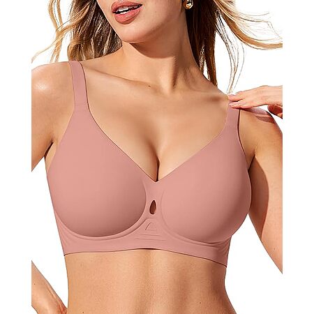 LetsJoli Jelly Bras for Women No Underwire Water Drop Wireless Supportive