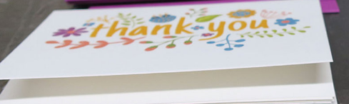 Free Thank You Cards