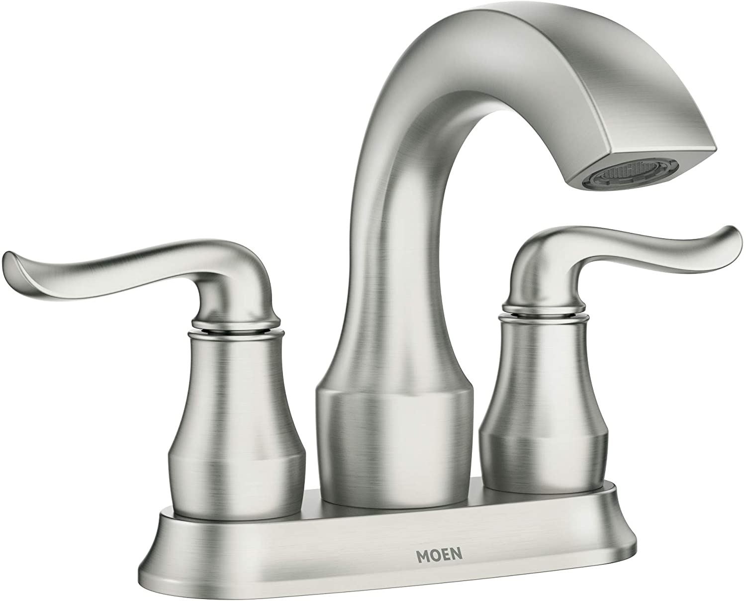 Moen 84300SRN Hamden Two-Handle 4-inch Centerset Bathroom Faucet, Spot Resist Brushed Nickel - $52.79 @ Amazon + FS
