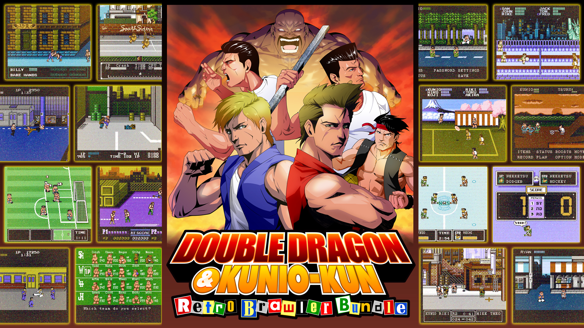 Double Dragon & Kunio-kun: Retro Brawler Bundle - Nintendo Switch Digital Download - $19.60 @ Nintendo Game Store