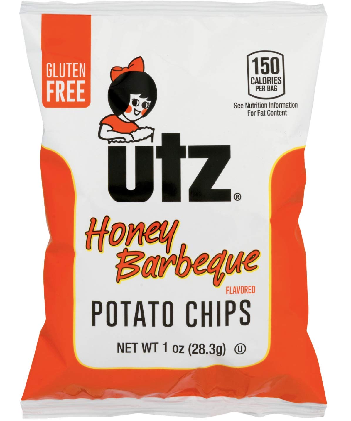 Utz Potato Chips, Honey Barbeque or Salt & Vinegar – 1 oz. Bags (60 Count) - $12.81 @ Amazon with S&S