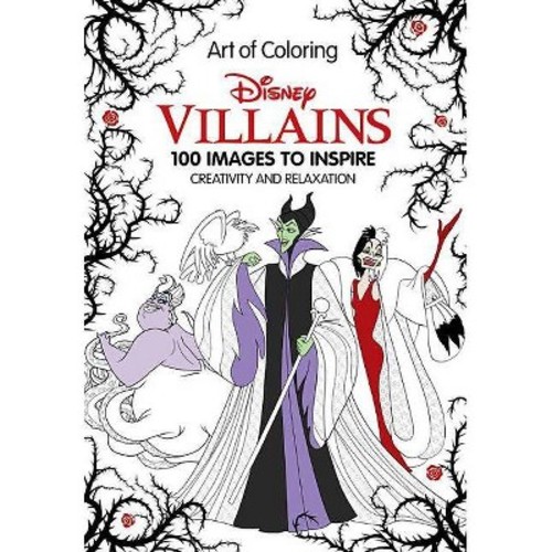 Art of Coloring: Disney Villains: 100 Images to Inspire Creativity and Relaxation (Hardcover) - $6.03 @ Amazon + FSSS