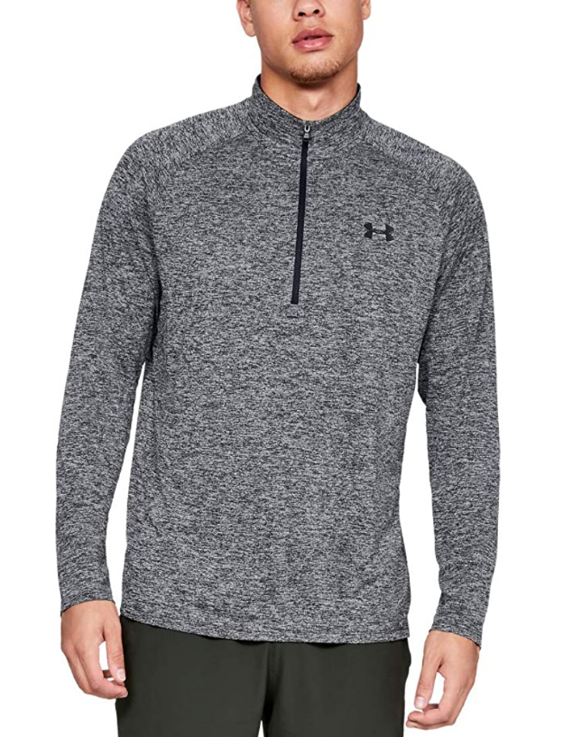 Under Armour Men's Tech 2.0 1/2 Zip-Up, Black - $15.93 @ Amazon + FSSS - Limited Sizes