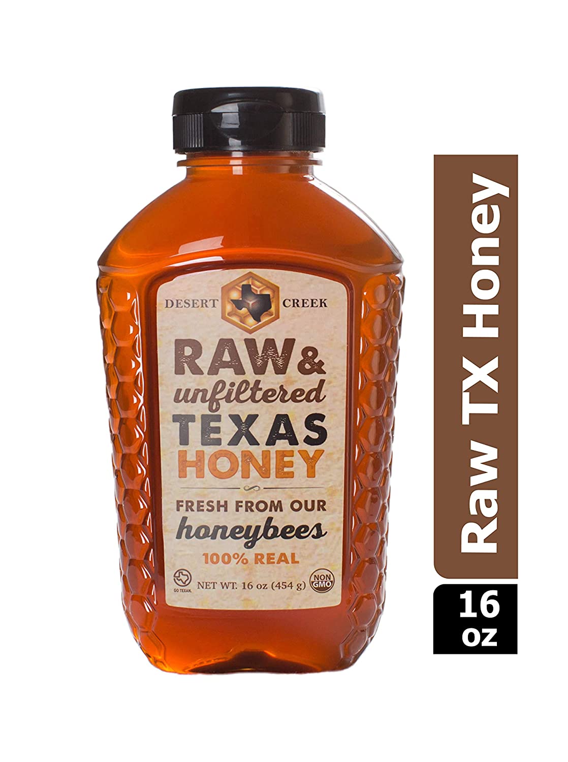 16 oz Desert Creek Honey Raw Texas Honey, Unfiltered - $6.64 @ Amazon + FSSS