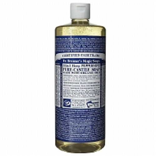 32oz. Dr. Bronner's Hemp Pure Castile Soap (Peppermint, Lavender, Almond) 3 for $32 at Walgreens $31.98
