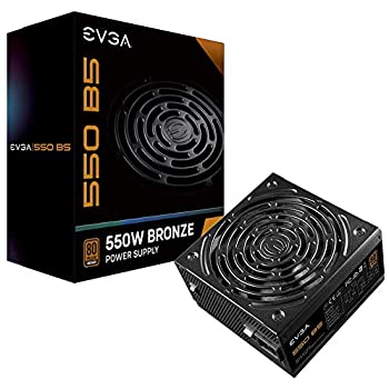 EVGA 550 B5 80+ Bronze 550W Fully Modular w/ ECO Mode Power Supply 65AC+FS $65