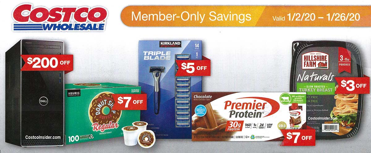 Costco January 2020 Coupon Book