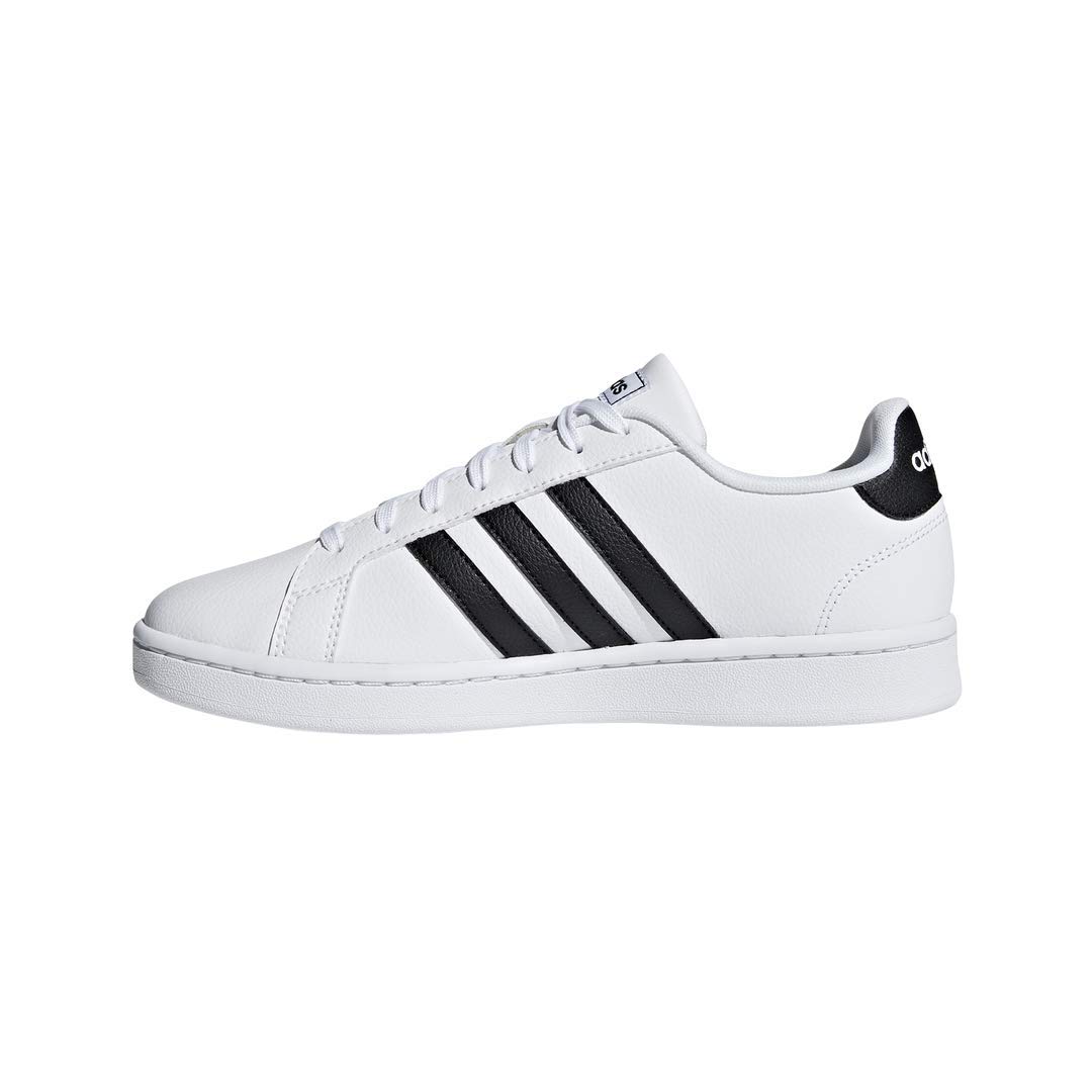 Adidas Women's Grand Court Sneaker- White/Black/White - $29.95 on Amazon