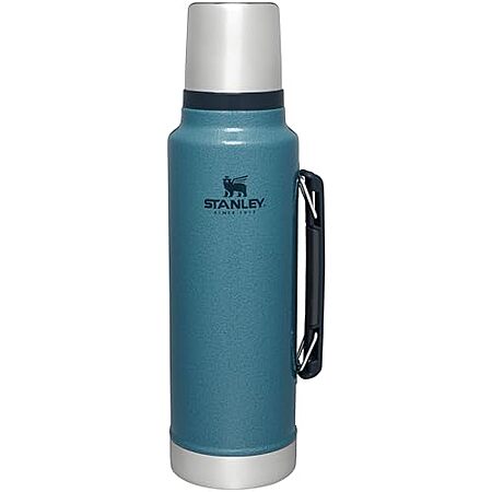 Stanley Classic Legendary Vacuum Bottle 1.5 qt, Wide Mouth with Leakproof Cup Lid $33.75