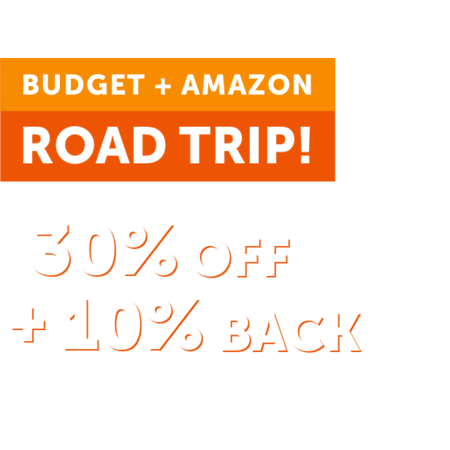 Budget Rent A Car 30% off Budget Pay Now Rates Plus 10% back In Amazon ...
