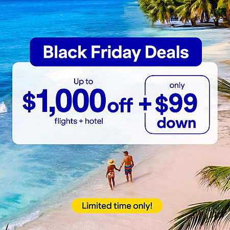 JetBlue Vacations Cyber Week Savings (Flight & Hotel or Flight & Cruise ...