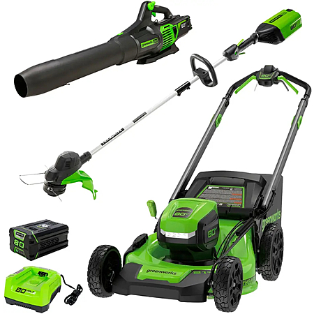 Greenworks Lawn Care Set for $550