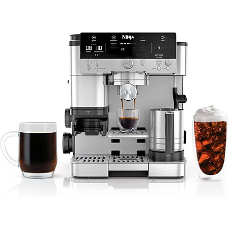 Certified Refurbished: Ninja ES601 Luxe Cafe Fully Automatic Espresso Machine $370.50 + Free Shipping