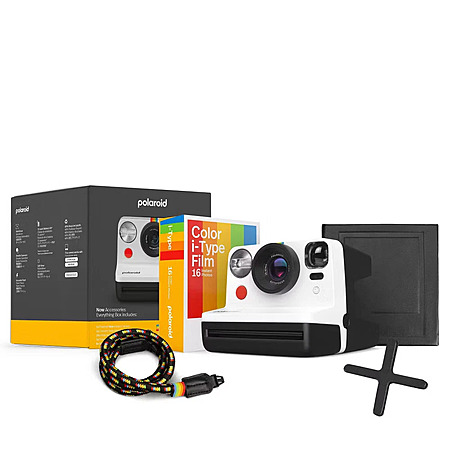 Polaroid Now Generation 2 Essentials Box: Film Camera with Automatic Focus & Polaroid 600 Format for $83.99