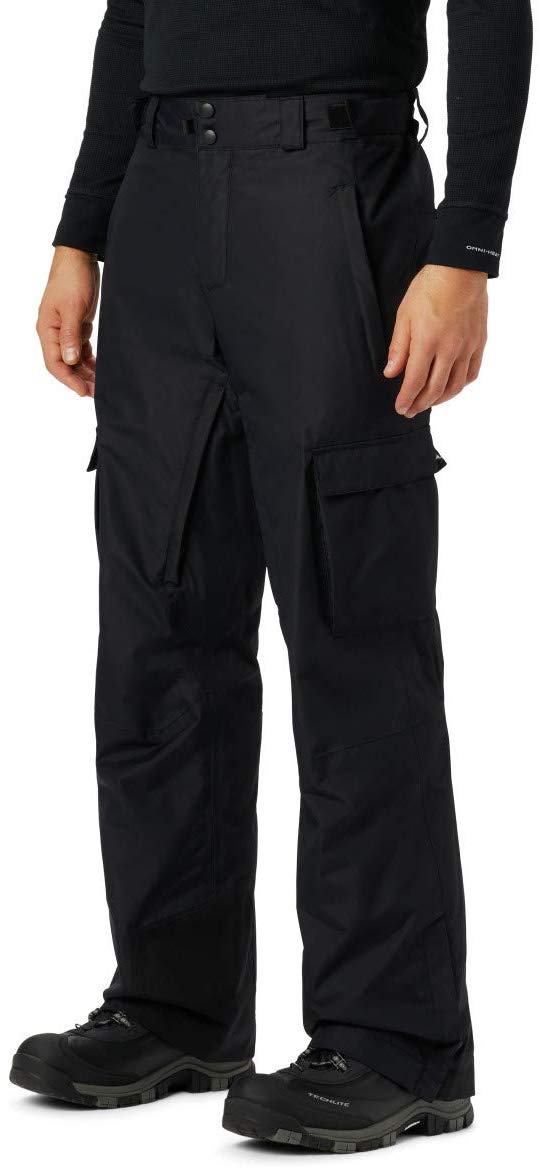 Columbia Ridge Run Men’s Snow Pants (Black, Size Small) $24