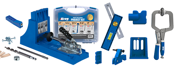 Lowe's [YMMV] Kreg K4 master system pocket hole jig + Free SK03 Screw Kit + Free Multi-mark + Free Kreg Jig Mini for $99 (as low as $80)