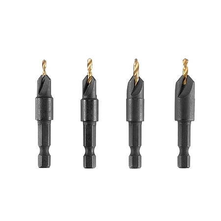 HART 5-Piece Assorted Titanium Countersink Bit Set - $6.74 - 2024-04-06