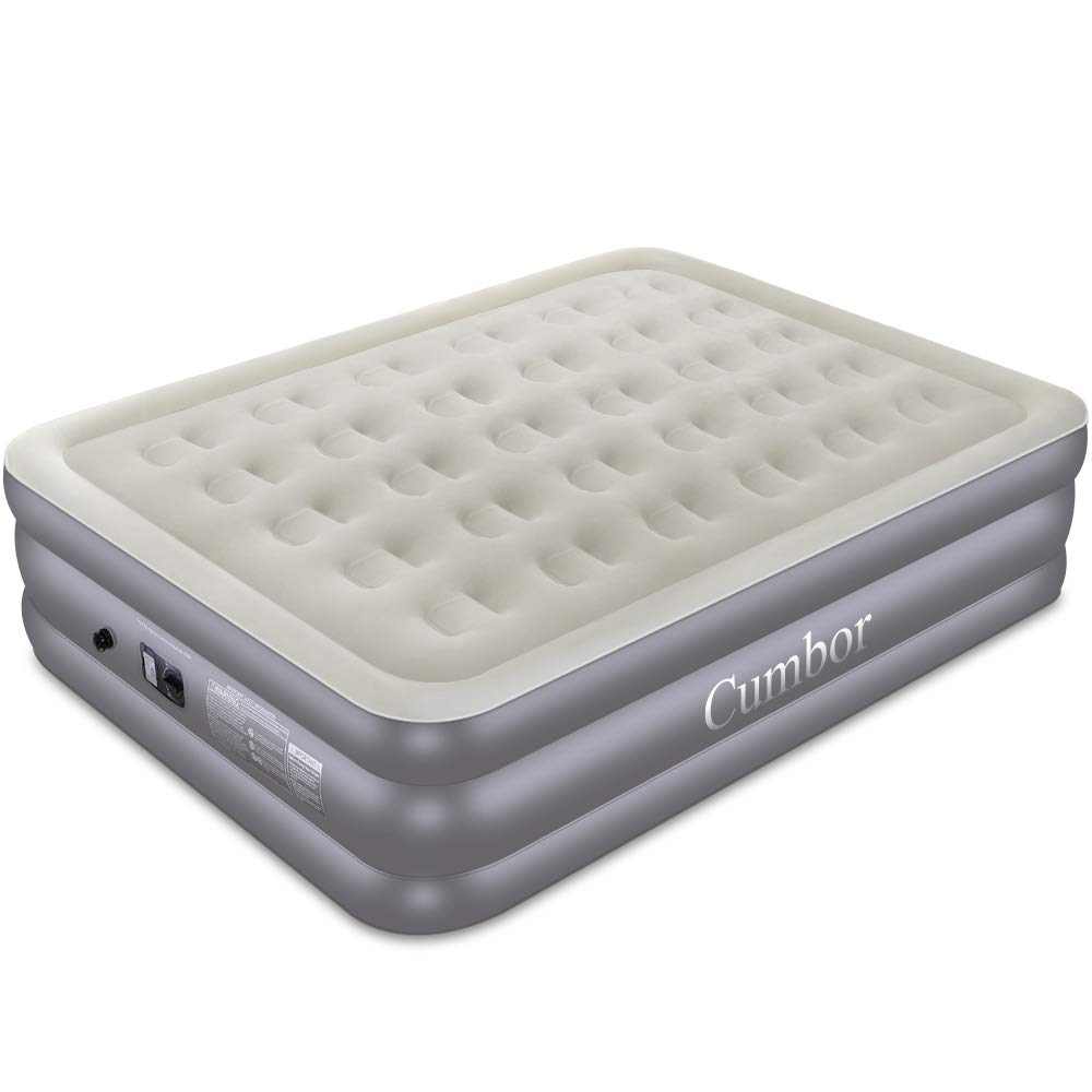 Cumbor Queen Air Mattress with Built-in Pump $38.99