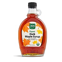 [S&S] $5.79: 12-Oz 365 by Whole Foods Market Organic Grade A Dark Maple Syrup at Amazon