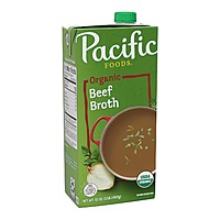 [S&S] $2.24*: 32-Oz Pacific Foods Organic Beef Broth at Amazon