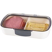 $12.23: ProKeeper Split Deli Food Storage Container with Air-Tight Silicone Seal and Dry Erase Compatible Lid at Amazon